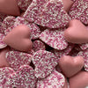 Chocolate Pink Hearts